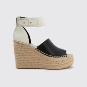 DOLCE VITA Wedge Straw Espadrilles